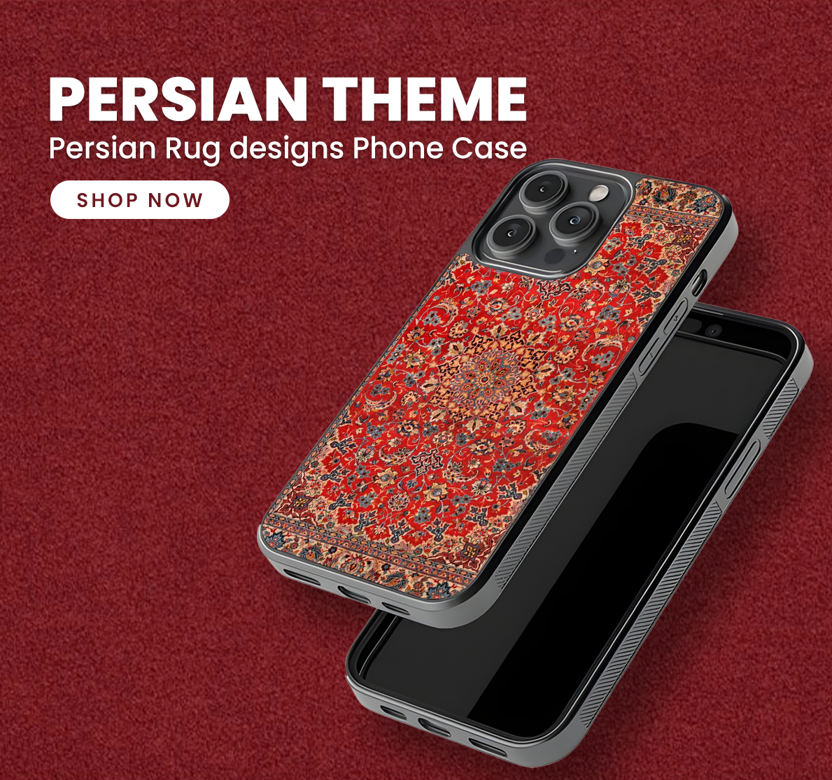 Persian Theme Persian Rug Designs Phone Case