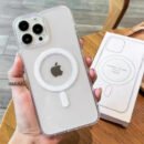 iPhone 11 Pro MagSafe Case | Magnetic Clear Transparent Cover | Premium Protective Back Case | MagSafe-Style Phone Cover