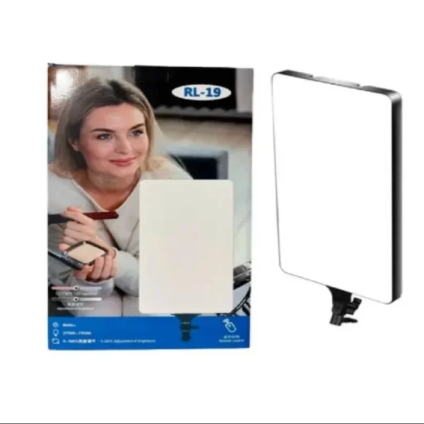 RL 19-Inch LED Soft Video Light Panel 80W | Professional Photography & Video Lighting | Studio Light for YouTube, TikTok, Reels & Streaming
