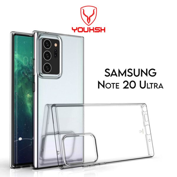Samsung Galaxy Note 20 Ultra Transparent Cover | Clear TPU Back Case | Slim Protective Phone Cover | Shockproof Mobile Case