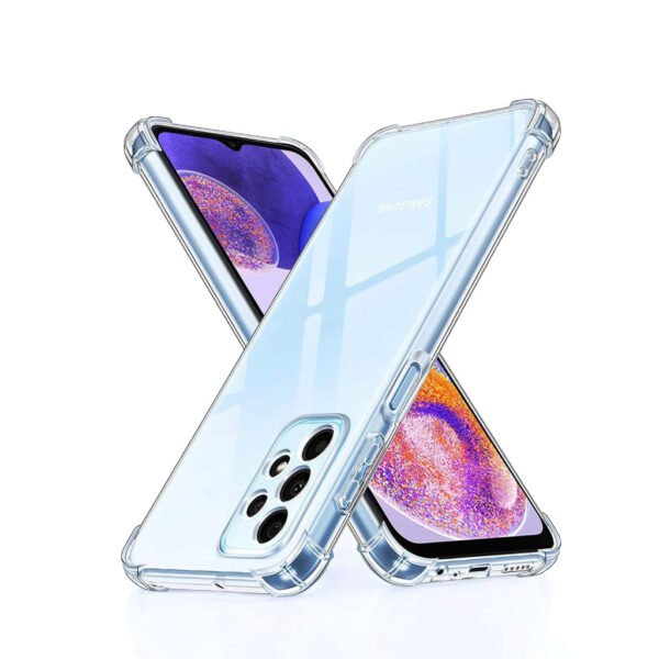 Samsung Galaxy A33 5G Transparent Cover | Clear TPU Back Case | Slim Protective Phone Cover | Shockproof Mobile Case