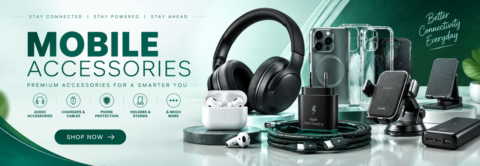 Mobile Accessories Banner
