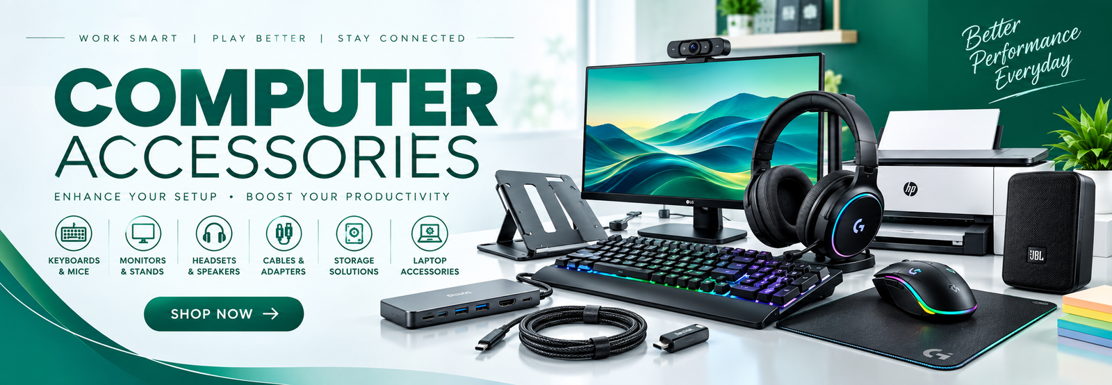 Computer Accessories Banner