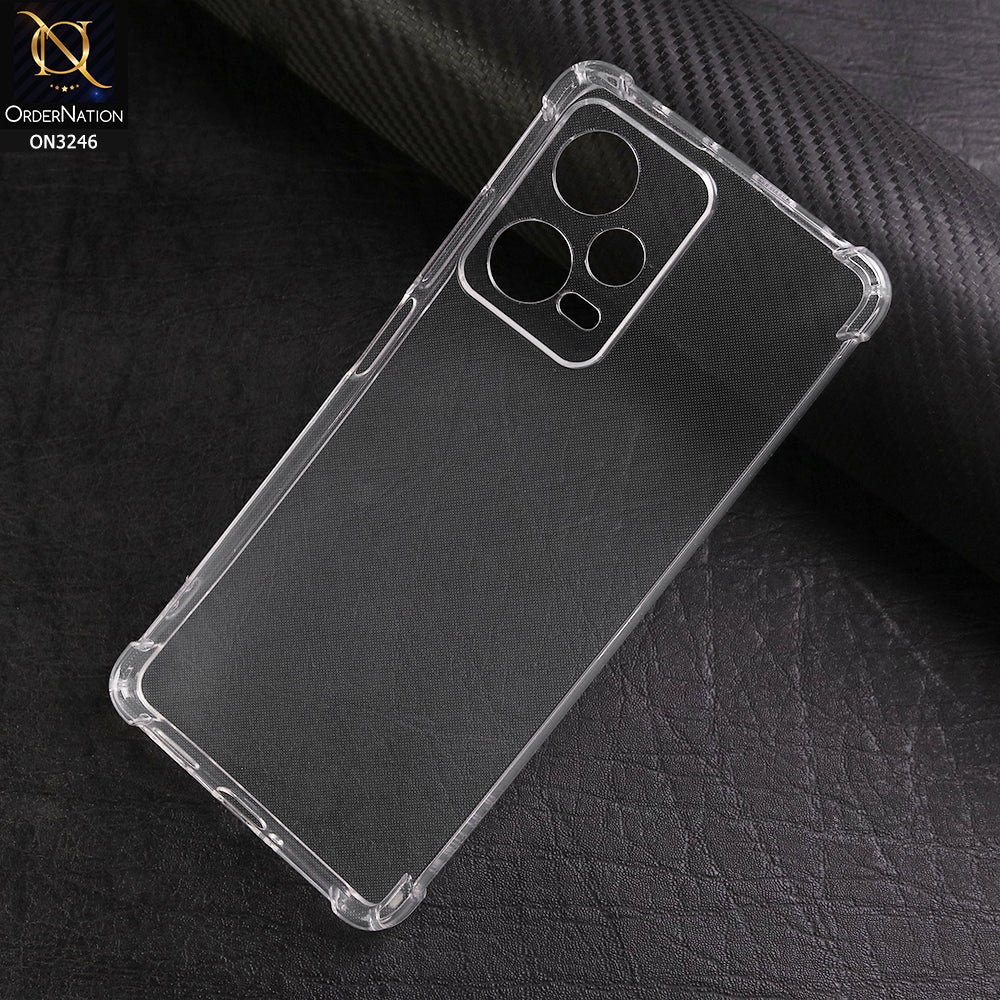 Xiaomi Redmi Note 12 Pro Transparent Cover | Clear TPU Back Case | Slim Protective Phone Cover | Shockproof Mobile Case