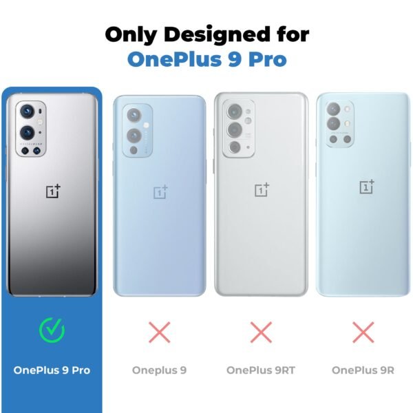 OnePlus 9 Pro Transparent Cover | Clear TPU Back Case | Slim Protective Phone Cover | Shockproof Mobile Case