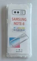 Samsung Galaxy Note 8 Transparent Cover | Clear TPU Back Case | Slim Protective Phone Cover | Shockproof Mobile Case