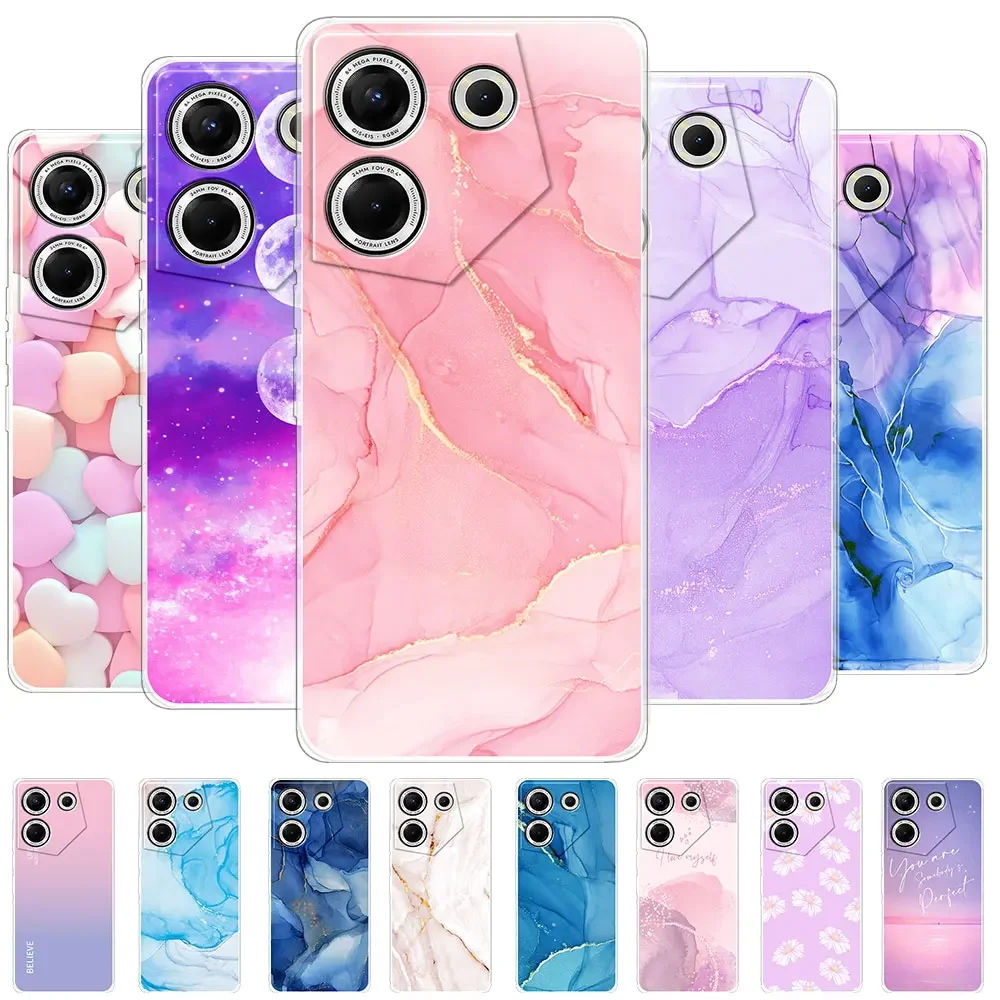 Tecno CAMON 20 Pro Transparent Cover | Clear TPU Back Case | Slim Protective Phone Cover | Shockproof Mobile Case