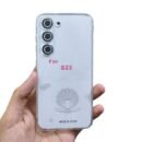 Samsung Galaxy S23 Transparent Cover | Clear TPU Back Case | Slim Protective Phone Cover | Shockproof Mobile Case
