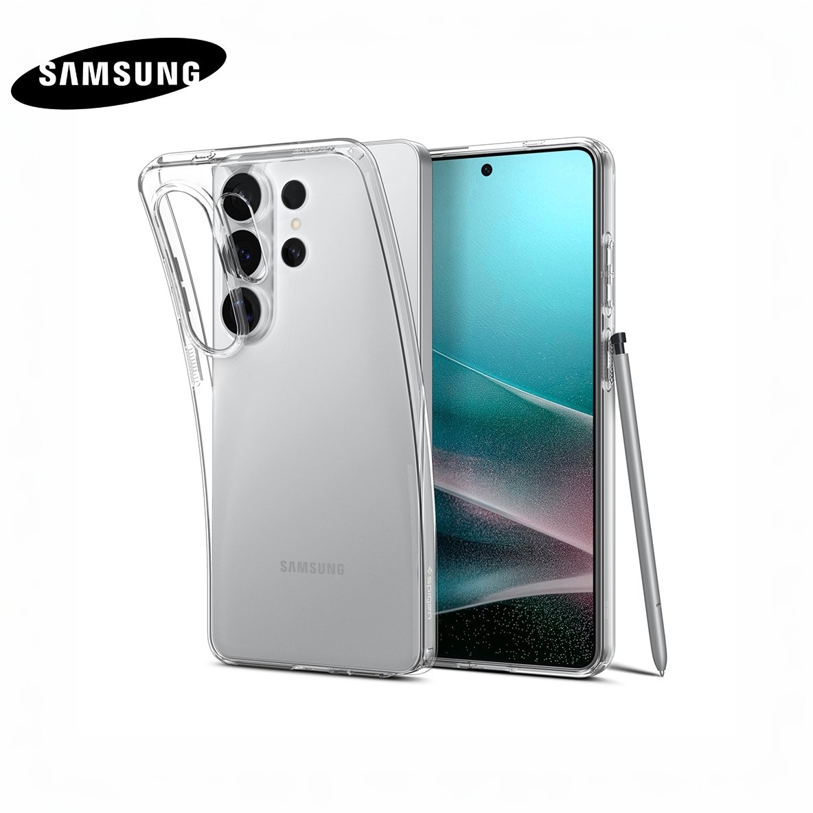 Samsung Galaxy S24 Ultra Transparent Cover | Clear TPU Back Case | Slim Protective Phone Cover | Shockproof Mobile Case