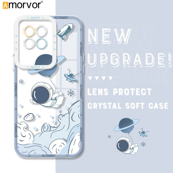 itel S23 Transparent Cover | Clear TPU Back Case | Slim Protective Phone Cover | Shockproof Mobile Case