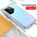 Tecno CAMON 20 Transparent Cover | Clear TPU Back Case | Slim Protective Phone Cover | Shockproof Mobile Case