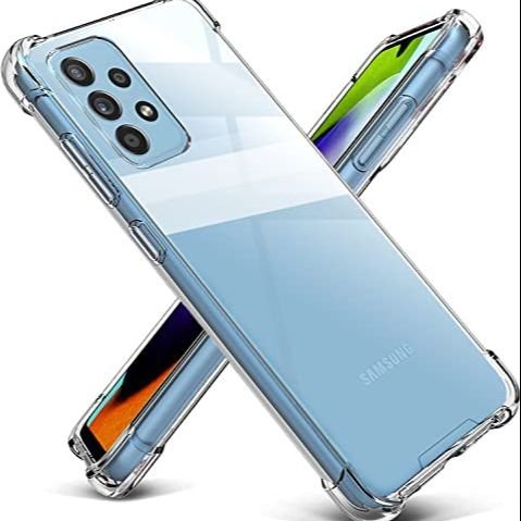 Samsung Galaxy A52 Transparent Cover | Clear TPU Back Case | Slim Protective Phone Cover | Shockproof Mobile Case