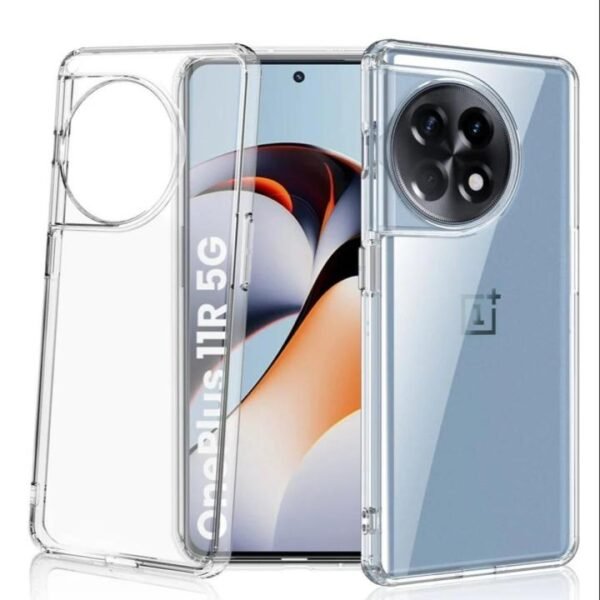 OnePlus 11R Transparent Cover | Clear TPU Back Case | Slim Protective Phone Cover | Shockproof Mobile Case