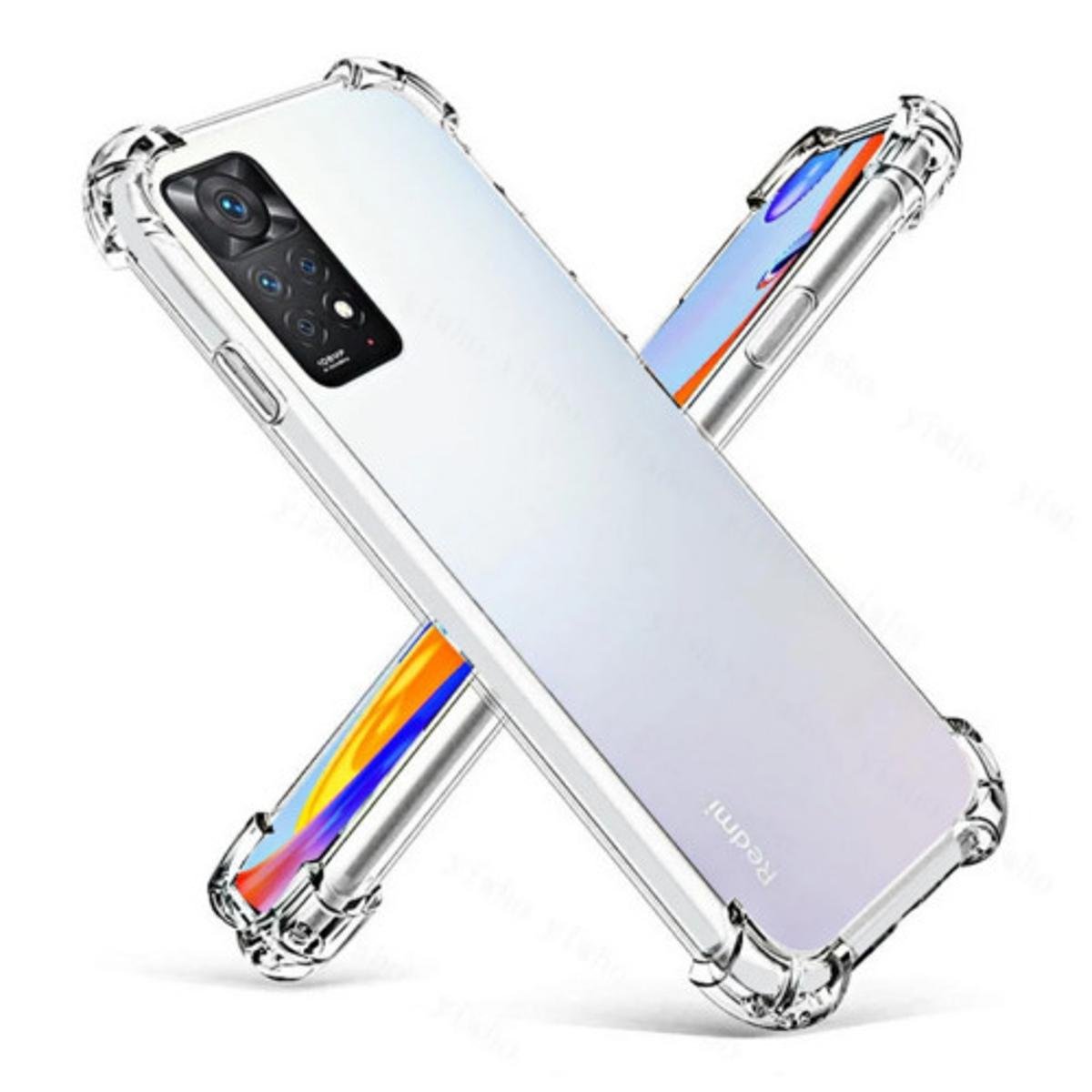 Xiaomi Redmi Note 11 Pro Transparent Cover | Clear TPU Back Case | Slim Protective Phone Cover | Shockproof Mobile Case