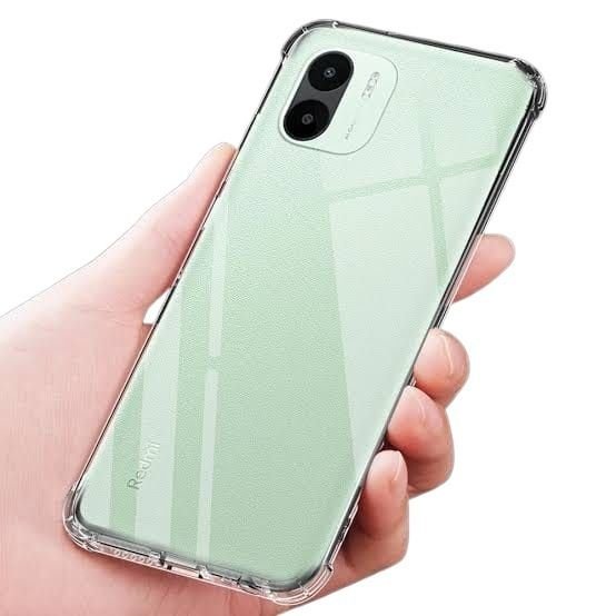 Redmi A2+ Transparent Cover | Clear TPU Back Case | Slim Protective Mobile Cover | Scratch & Shock Protection