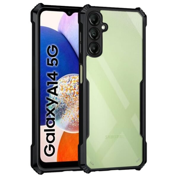 Samsung Galaxy A14 5G Transparent Cover | Clear TPU Back Case | Slim Protective Phone Cover | Shockproof Mobile Case