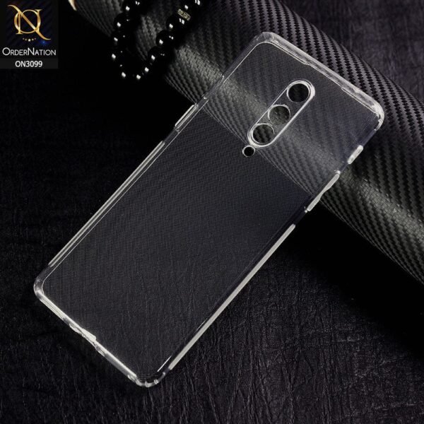 OnePlus 8 Transparent Cover | Clear TPU Back Case | Slim Protective Phone Cover | Shockproof Mobile Case