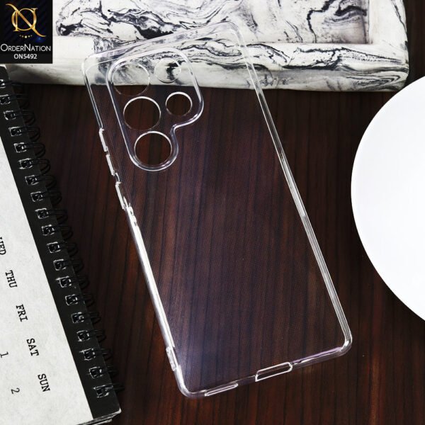 itel S25 Ultra Transparent Cover | Clear TPU Back Case | Slim Protective Phone Cover | Shockproof Mobile Case