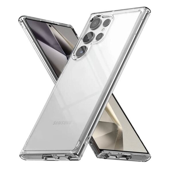 Samsung Galaxy S25 Transparent Cover | Clear TPU Back Case | Slim Protective Phone Cover | Shockproof Mobile Case