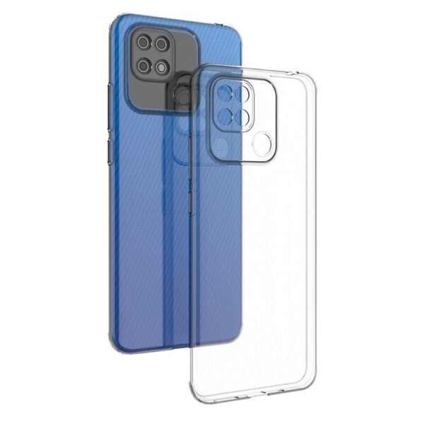 Xiaomi Redmi 10 Transparent Cover | Clear TPU Back Case | Slim Protective Phone Cover | Shockproof Mobile Case
